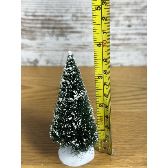 Dept 56 Frosted Topiary Trees Lot Of 3 - 11.5”, 7”, 4” - Picture 5 of 5